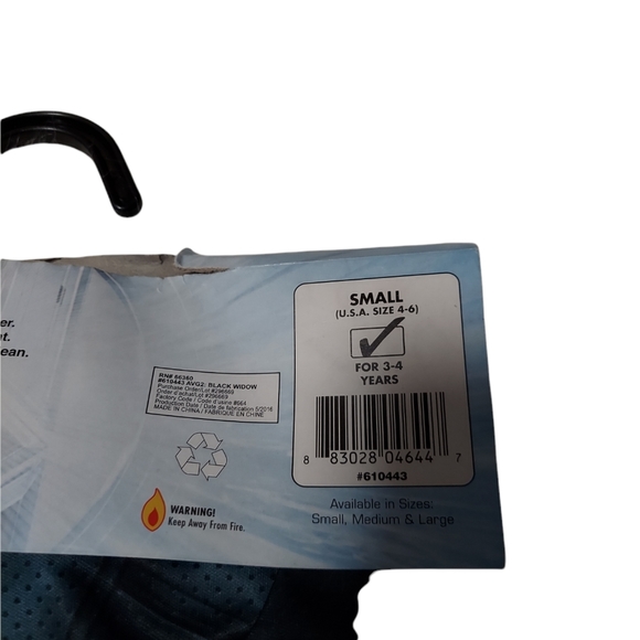 NWT Marvel Child Costume Halloween Size Small (4-6) Avengers Black Widow - Picture 3 of 3